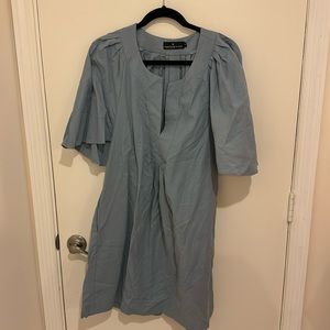 Pomander Place Blue Dress